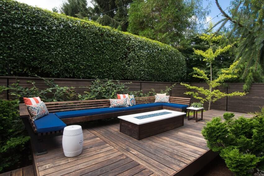 Wooden Garden Decking Chelsea SW3